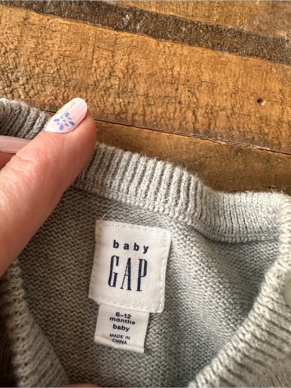 Baby Gap Pink Fairy Bunny Sweater with Cable Knit Leggings